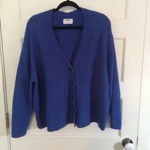 Royal blue cardigan